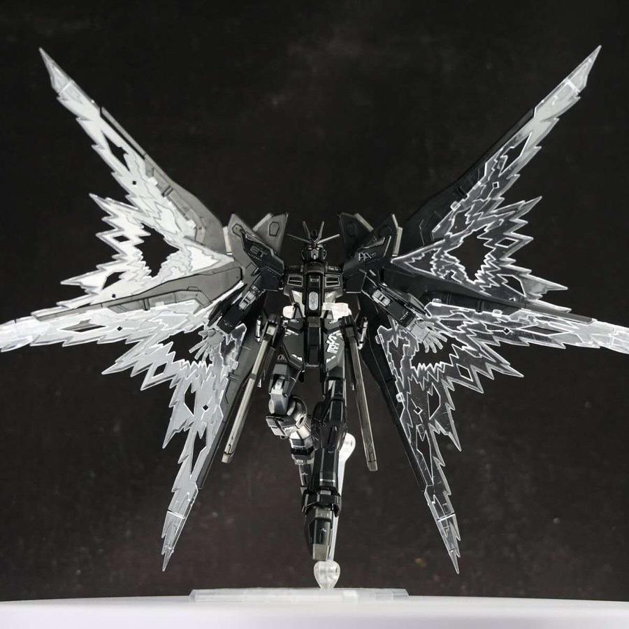 Gaoke 201 HG 1/144 Strike Freedom Revive Fighter Midnight Ver Mode Kit