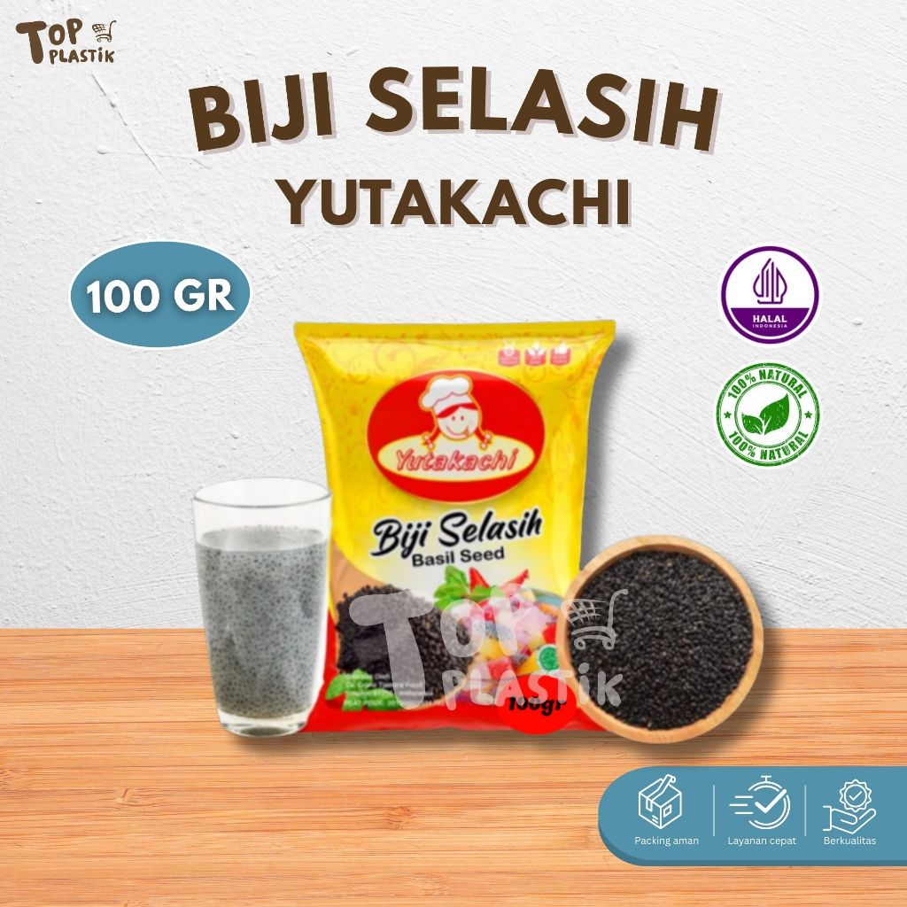

Biji Selasih 100gr - Basil Seed - Telasih 100 gr