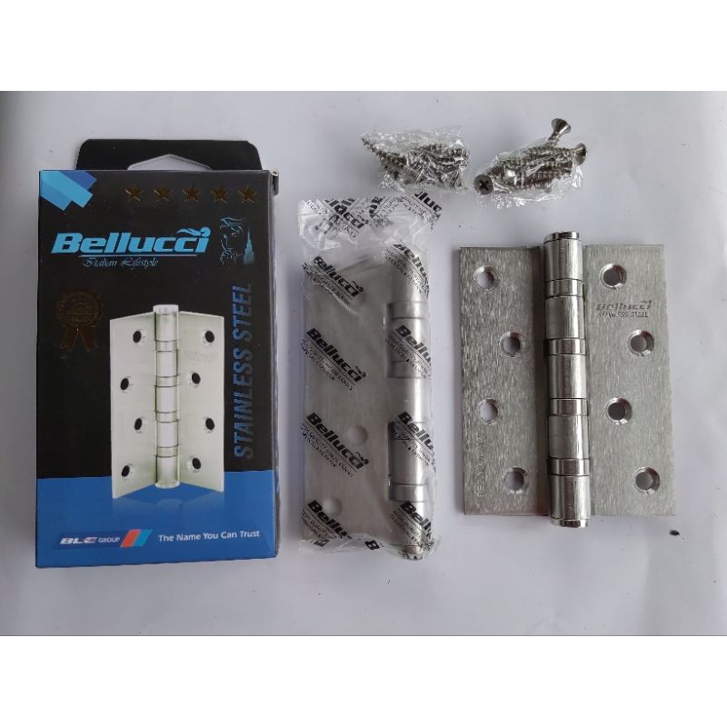 Engsel Pintu Bellucci 4" SS / Engsel pintu Bellucci SS