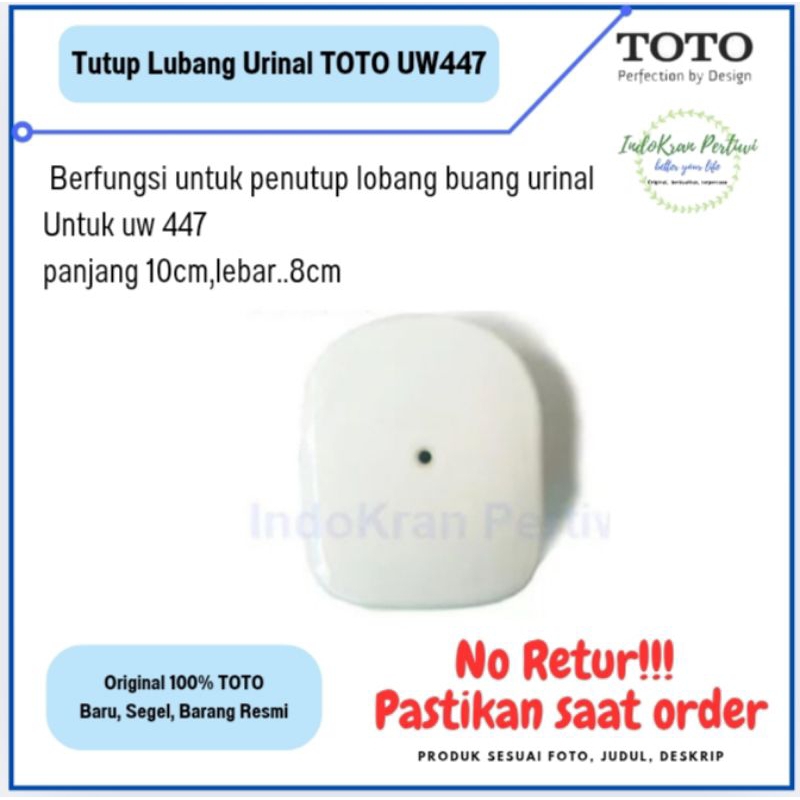 Tutup Lubang Urinal TOTO untuk UW447/Strainer Urinal TOTO UW447/Spare Part TOTO