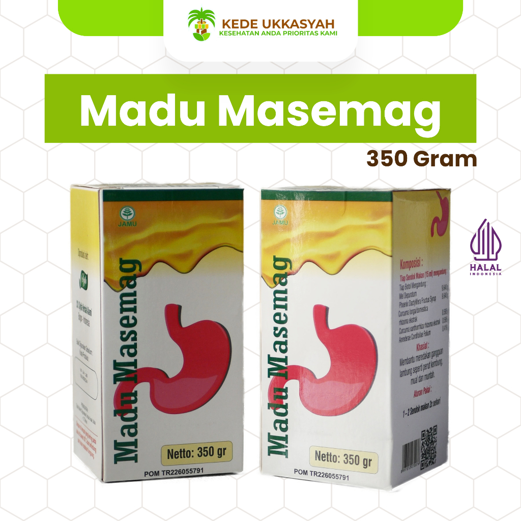 Madu Masemag – Madu Herbal untuk Maag, Asam Lambung & Gangguan Pencernaan