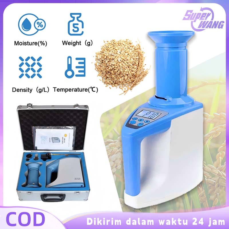 LDS-1G Digital Grain Moisture Meter LDS1G Tester Jagung Kadar Air Grain Moisture Tester Beras Gandum