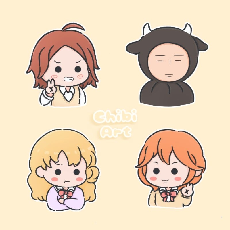 Jasa ilustrasi wajah  | chibi art | headshot