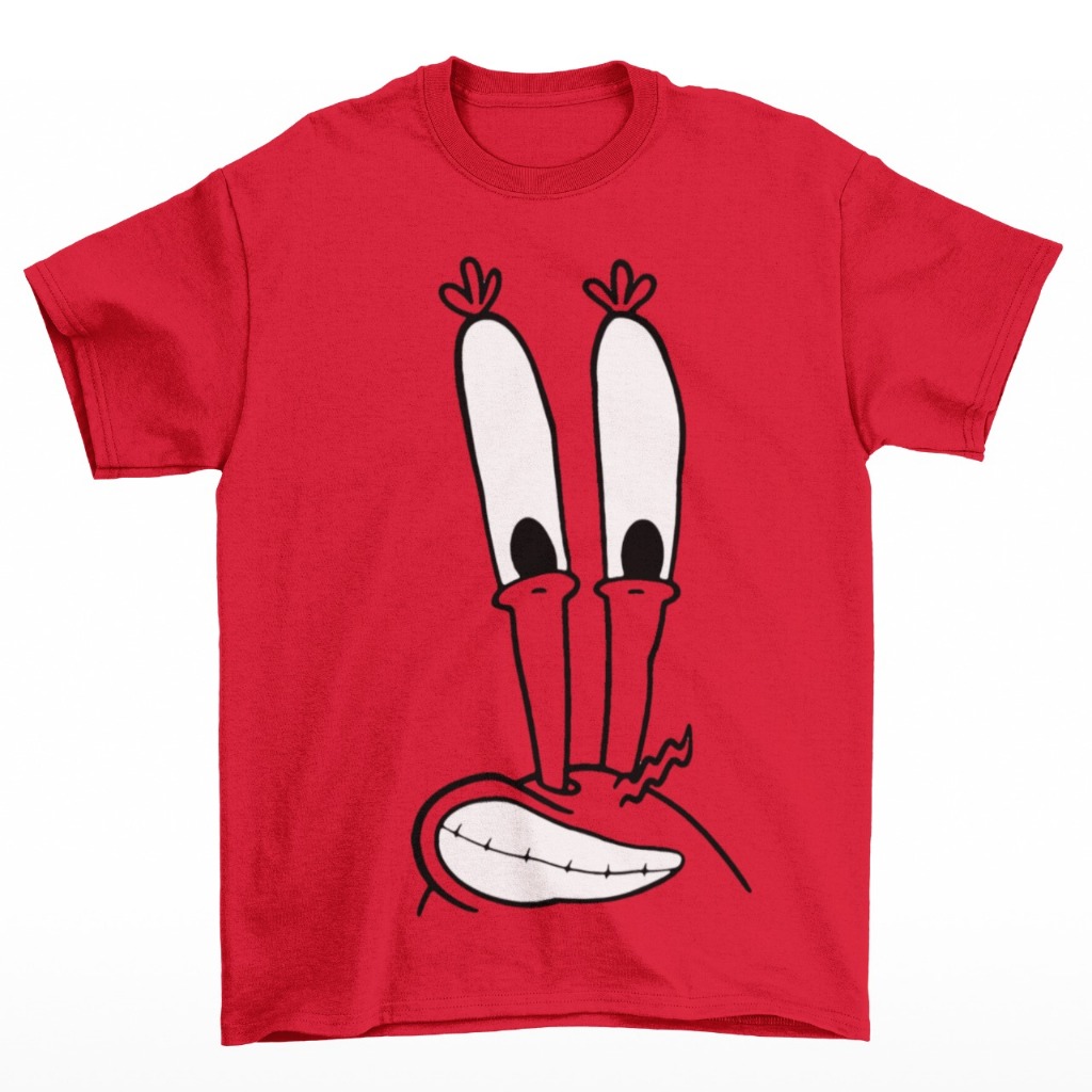 Tomoinc T-Shirt Kaos Mr Krabs - Big Face