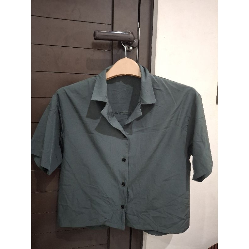 PL kemeja pendek wanita 15K
