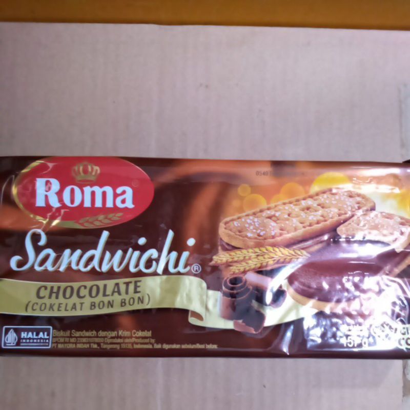 

ROMA sandwichi chocolate 157gr mayora cokelat bon bon