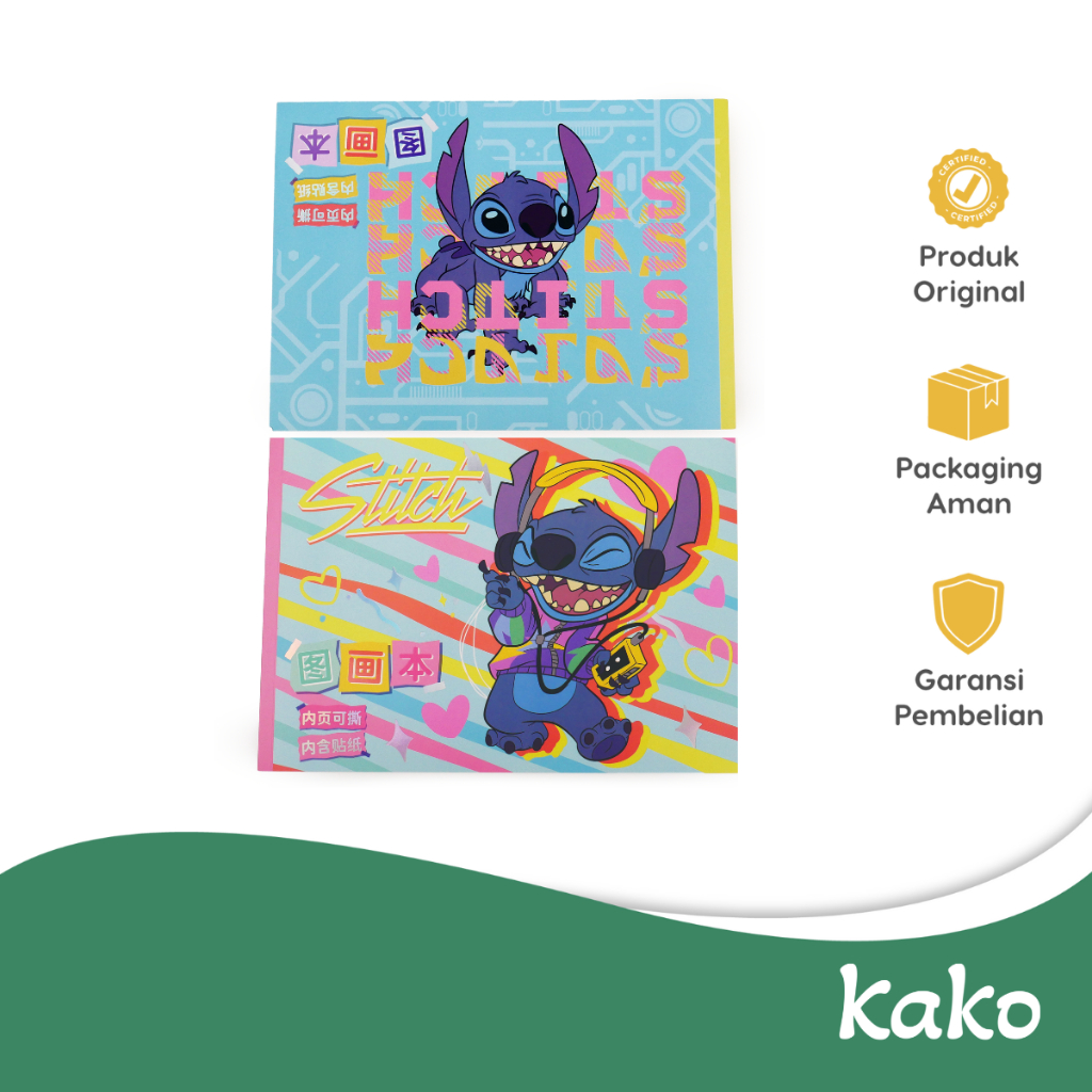 

KAKO STITCH SERIES DRAWING BOOK A4 DSNR02192