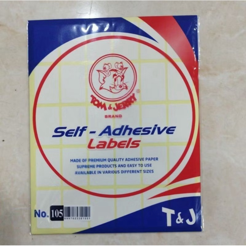 

Label Tom & Jerry No 105 (24*37mm)