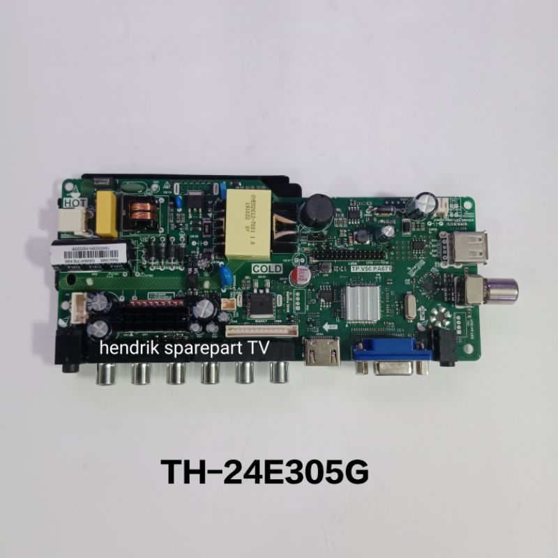 MB PANASONIC TH-24E305G - MAINBOARD MODUL MOTHERBOARD MESIN TV PANASONIC TH-24E305G