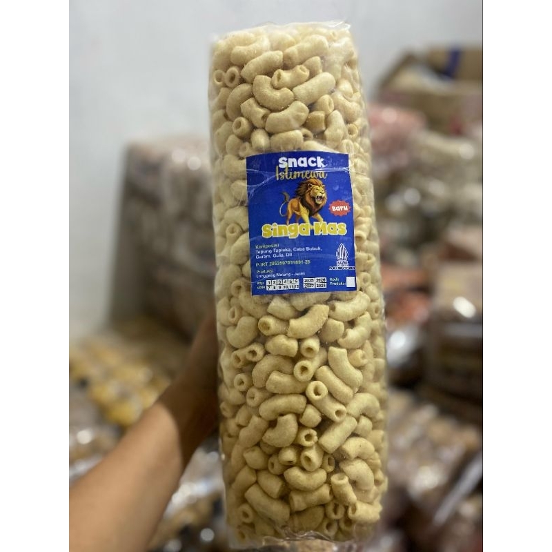

macaroni pipa kemasan jumbo 500 gram