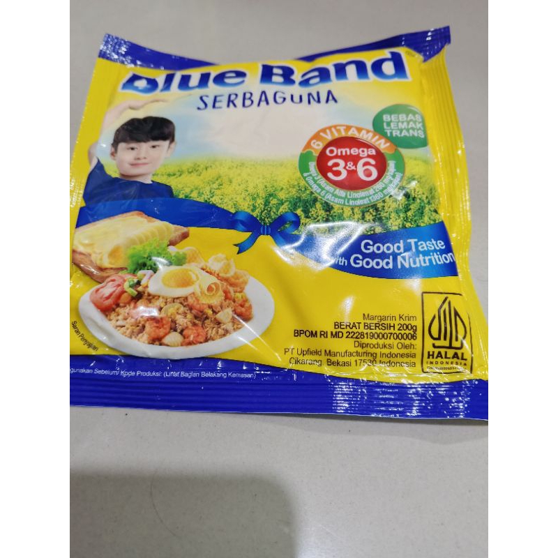 

Blue Band Margarin Serbaguna Sachet 200gr