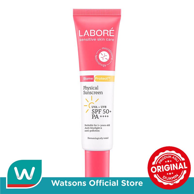 Labore Sensitive Skin CareBiomeProtect Physical Sunscreen SPF50+ PA+++ 30ml