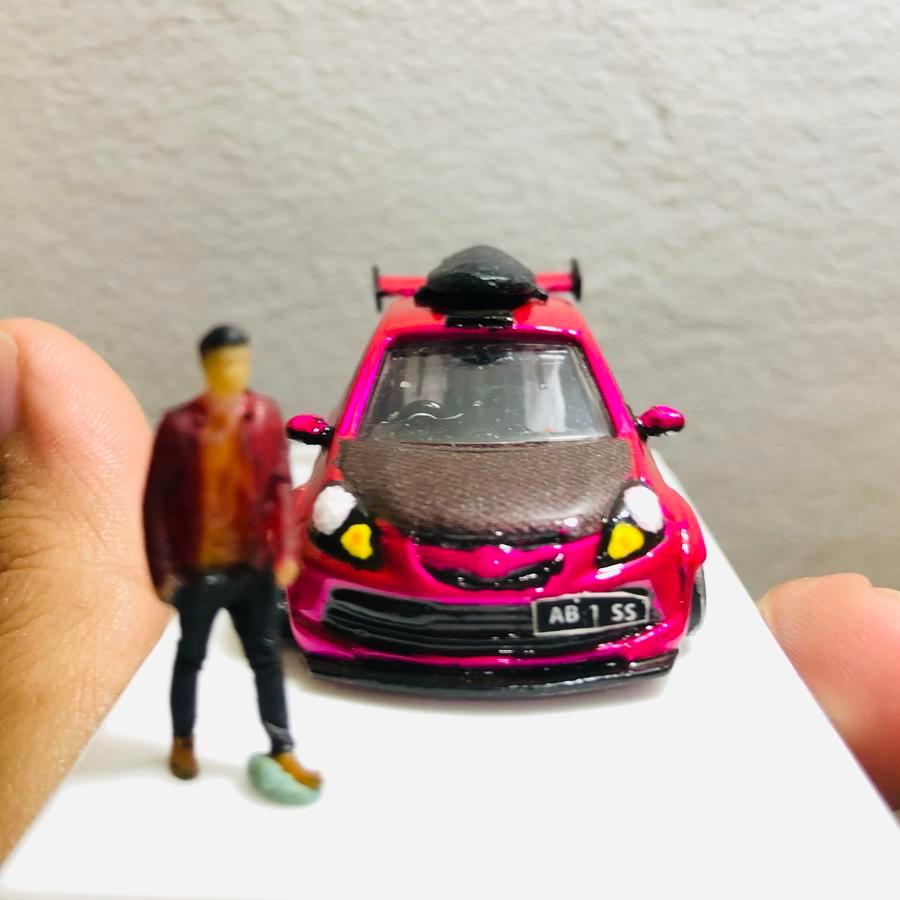 LPK27 Hotwheels / tomica Honda Brio Custom