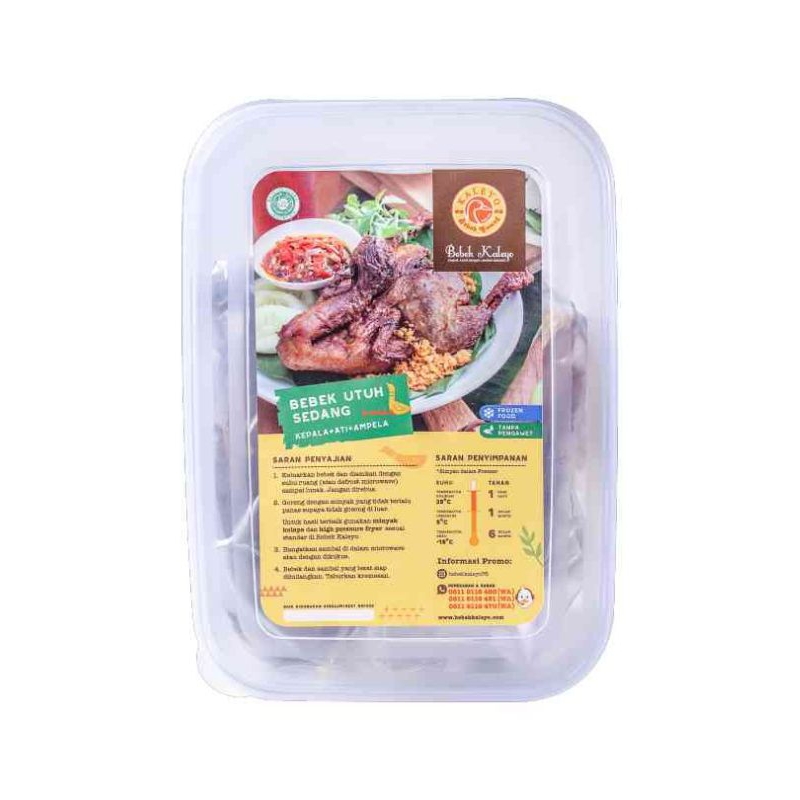 

Bebek Kaleyo sedang utuh 1ekor