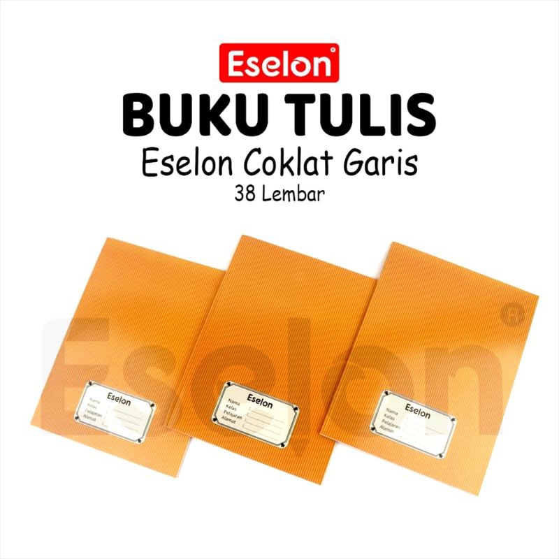 

buku tulis eselon isi 38 lembar 10 buku/ buku tulis sekolah/ buku tulis eselon