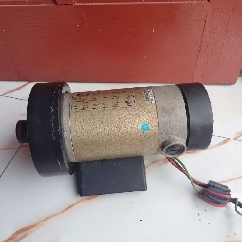 DC MOTOR PERMANENT MAGNET DC MOTOR 180VDC 4700RPM 1.6HP 5.0A dc motor treadmill