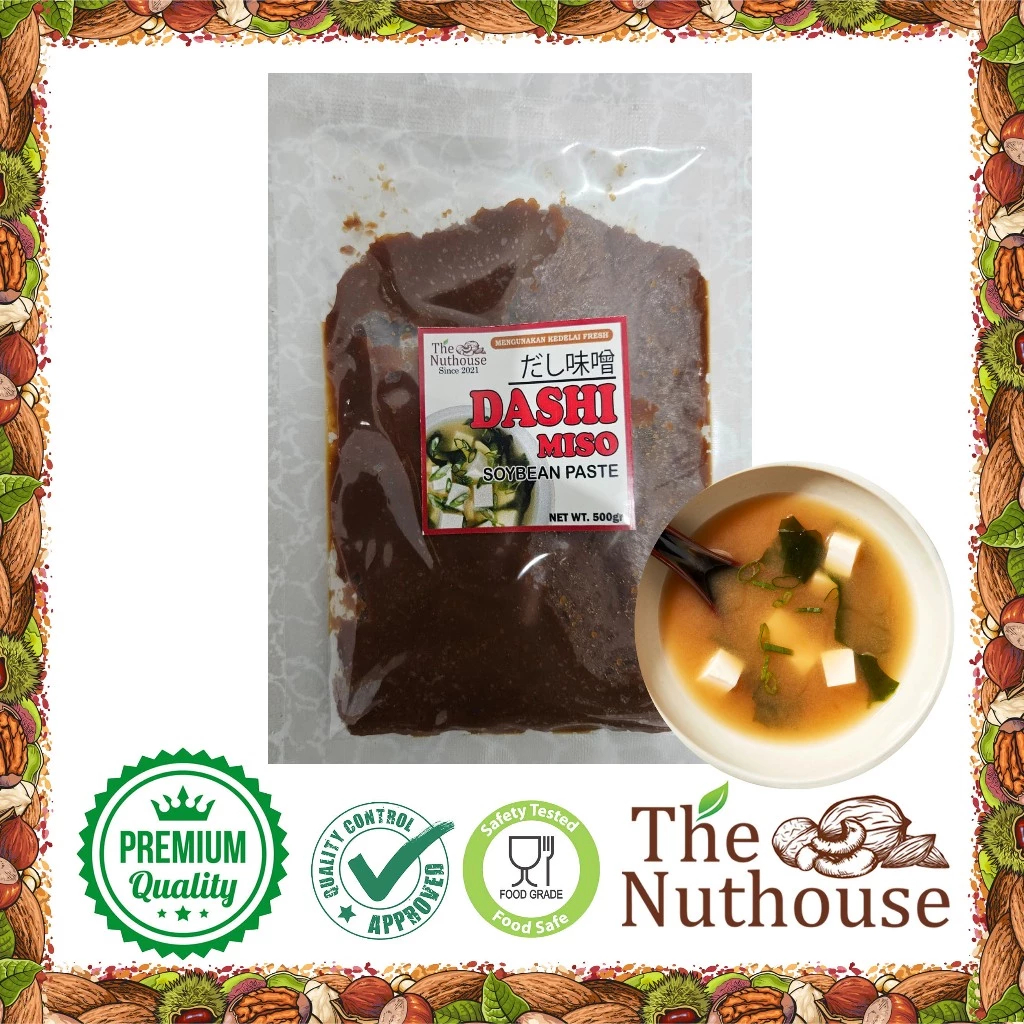 

Nuthouse's Miso Dashi Soybean Paste - Tauco Putih Jepang 250gr / 500gr