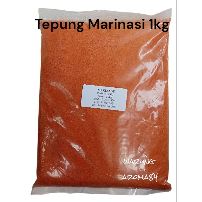 

Tepung Bumbu Marinasi, tepung rendaman atau tepung marinasi