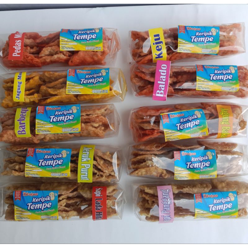 KRIPIK TEMPE MALANG(paket 1dus isi10