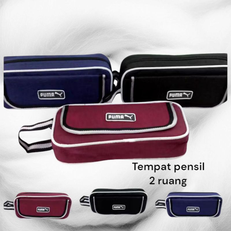 

Tempat pensil viral Murah 2 ruang dan 1 ruang