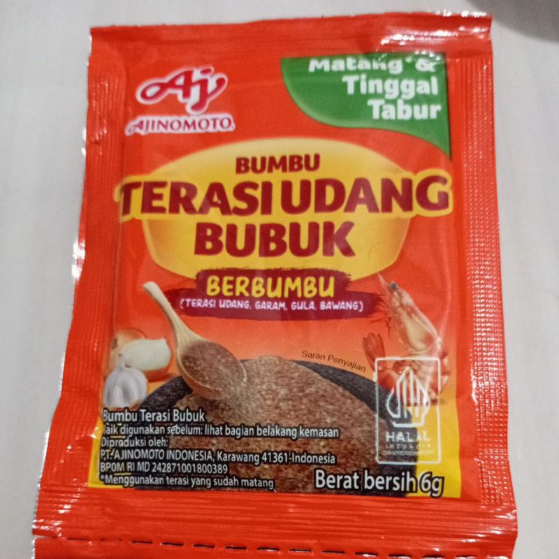 

AJINOMOTO TERASI UDANG BUBUK sachet 1'S