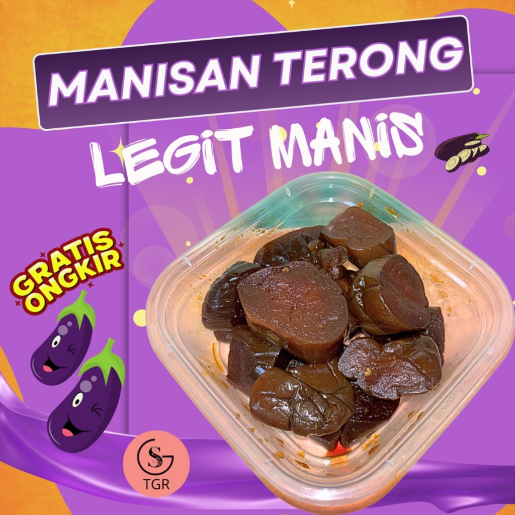 

Makanan Frozen Manisan Terong 1 Cup Legit Manis