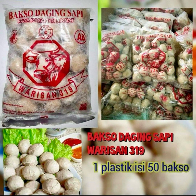 

Bakso Daging “Warisan” isi 50 butir