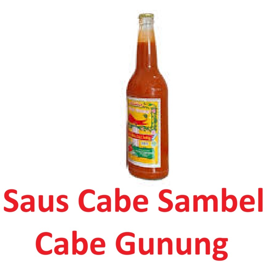 

Saus Cabe Sambel Cap Cabe Gunung 600 ml