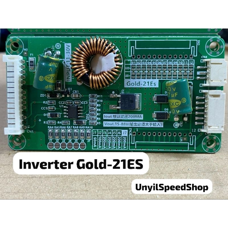 IC INVERTER BACKLIGHT UNIVERSAL MODUL INVERTER BACKLIGHT TV LED 10-48" SERI GOLD-21ES  ORIGINAL