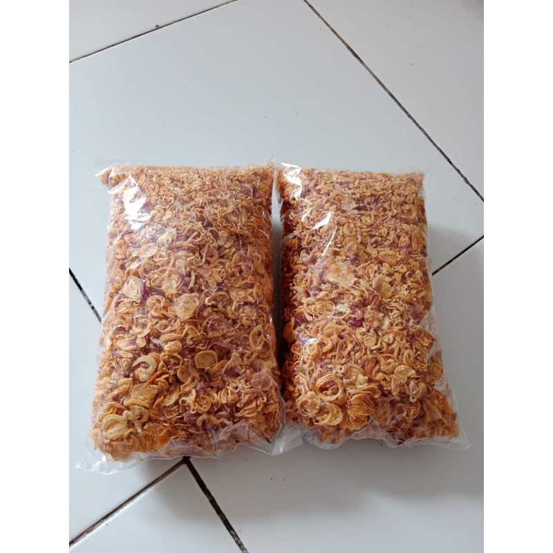 

Bawang gorenng premium asli kriyuk dan renyah nya