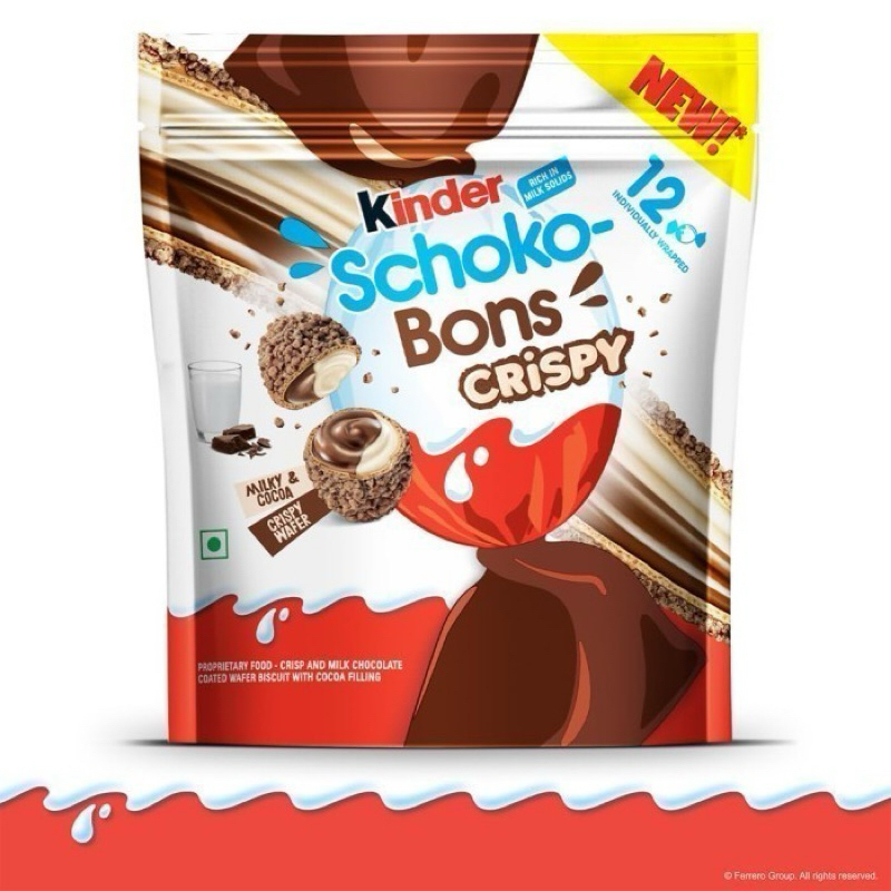 

Kinder Schoko Bons Crispy (12 pcs)