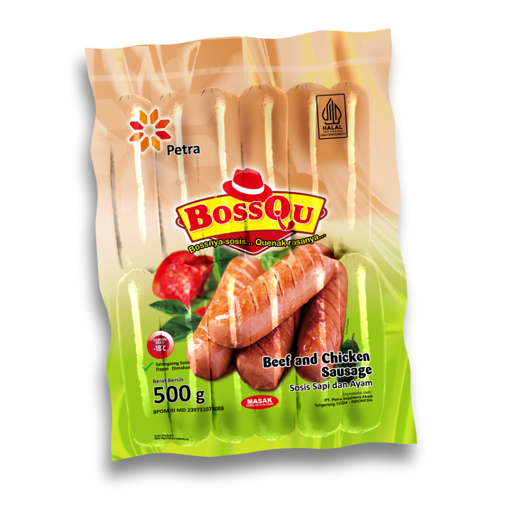 

BOSSQU Sosis Sapi Original Mini 500 Gram - Isi 13 pcs