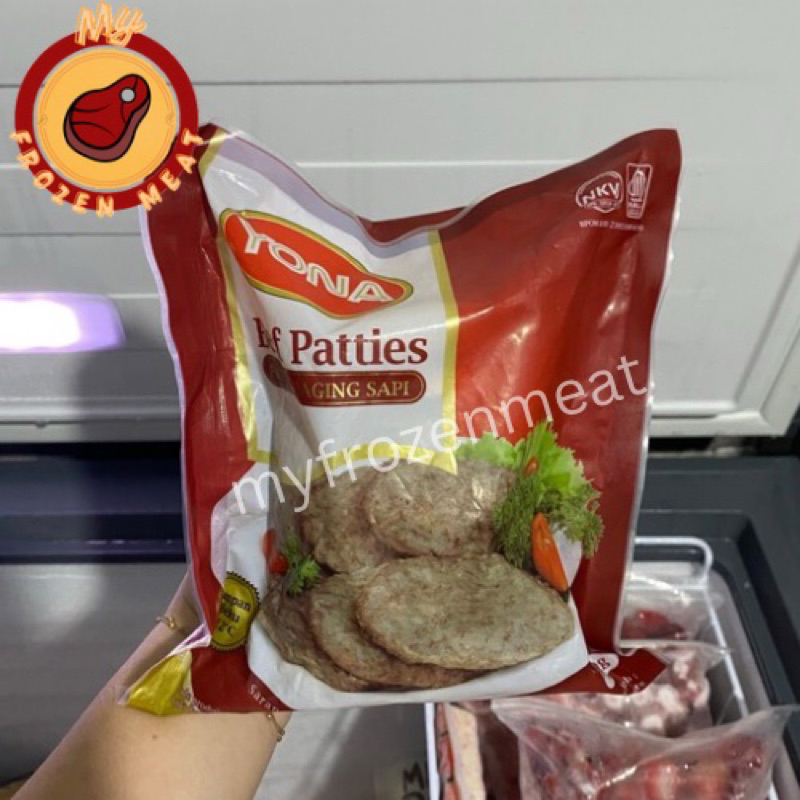 

Yona beef patties daging sapi isi 10pcs