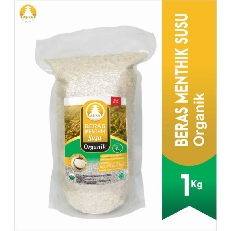 

Asika Beras Menthik Susu Organik 1Kg