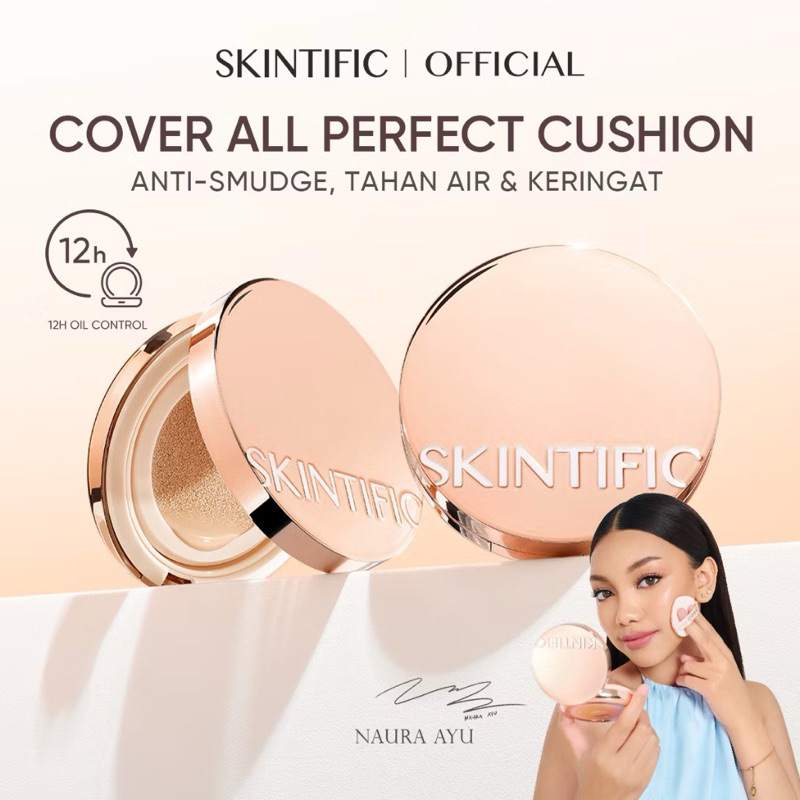 Skintific Cover All Perfect Cushion Shade 02 Ivory
