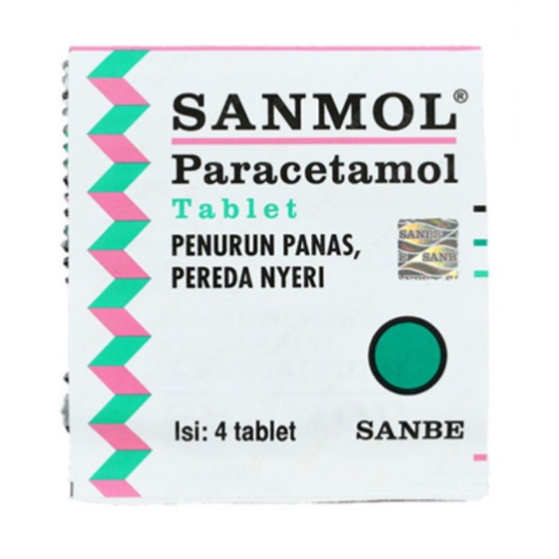 Sanmol tablet / Penurun demam /Sanmol