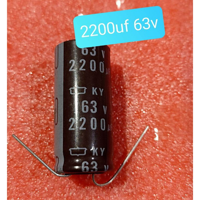 ELCO 2200UF 63V KAPASITOR ELKO 2200 UF 63 VOLT 2200UF 63VOLT