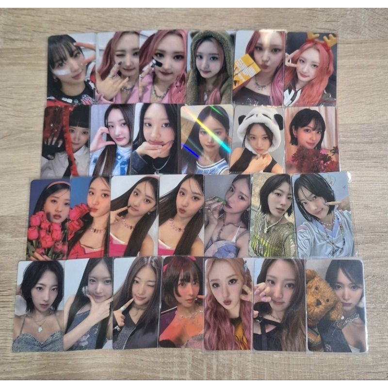AAB H1-KEY PHOTOCARDS | H1key Seoi Riina Hwiseo Yel | Rose Blossom POB  Seoul Dreaming pc album POB 