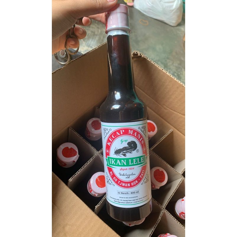 

kecap lele botol plastik 600ml