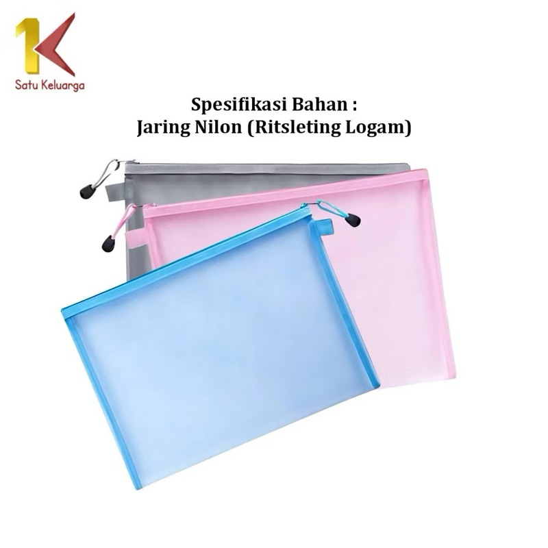 

TEMPAT PENSIL JARING TRANSPARAN