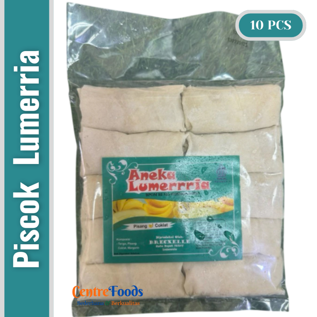 

Pisang Coklat - Piscok LUMERRRIA | Isi 10 Pcs - 300gr [ Harga Per BKS ]