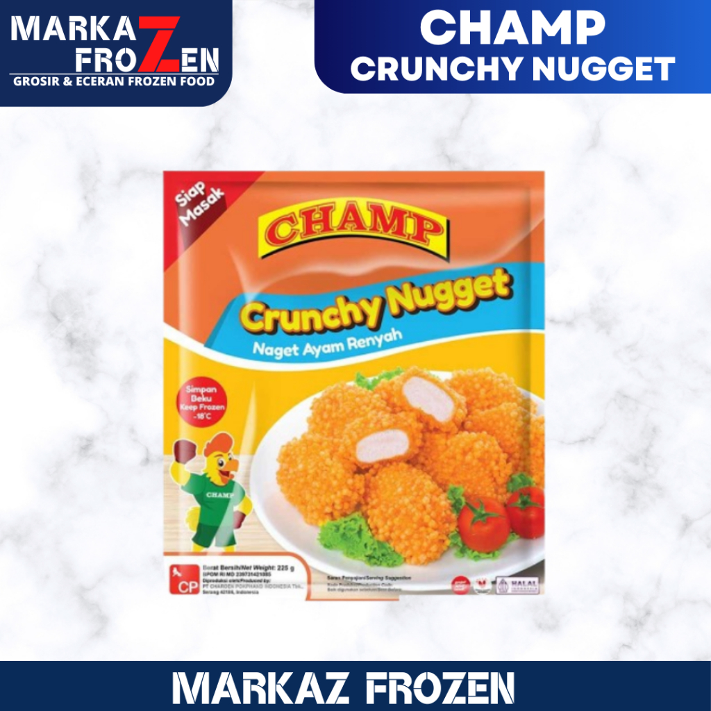

CHAMP NUGGET CRUNCHY 225GR