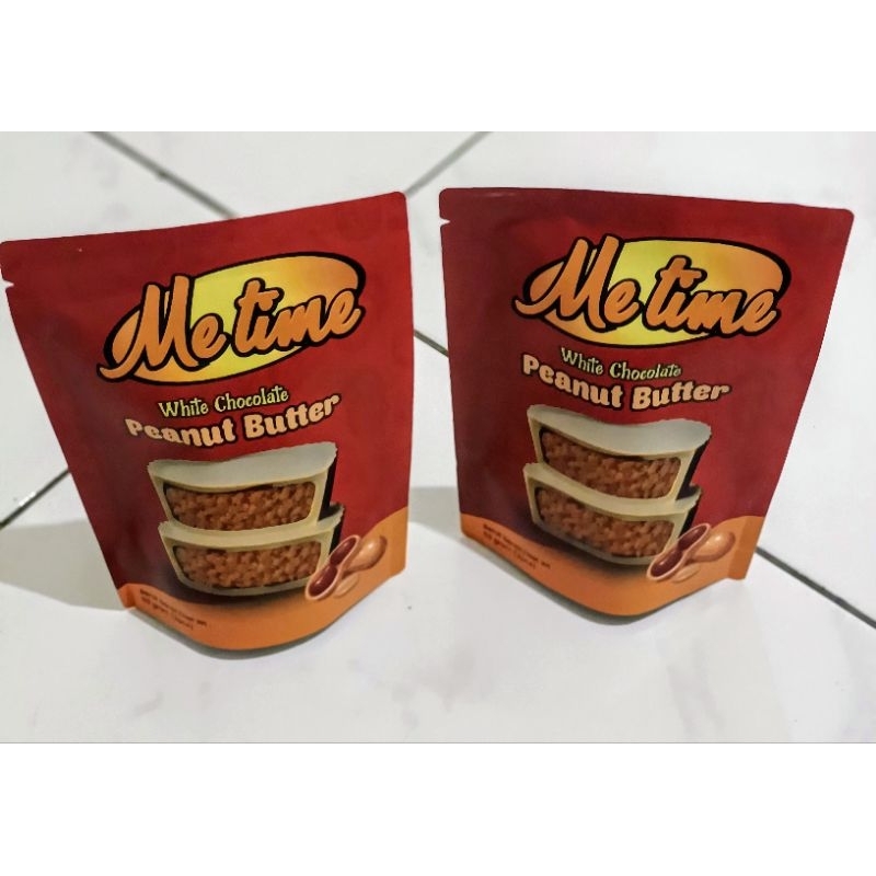 

White Chocolate Peanut Butter Metime / resse's