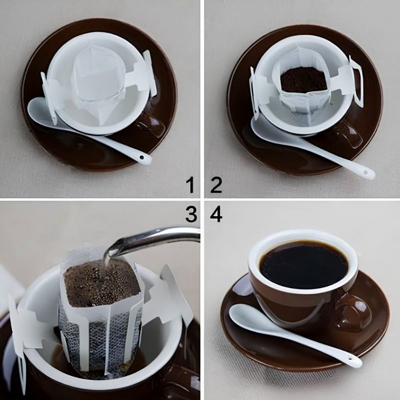 

Drip coffe Bubuk Kopi siap Saji