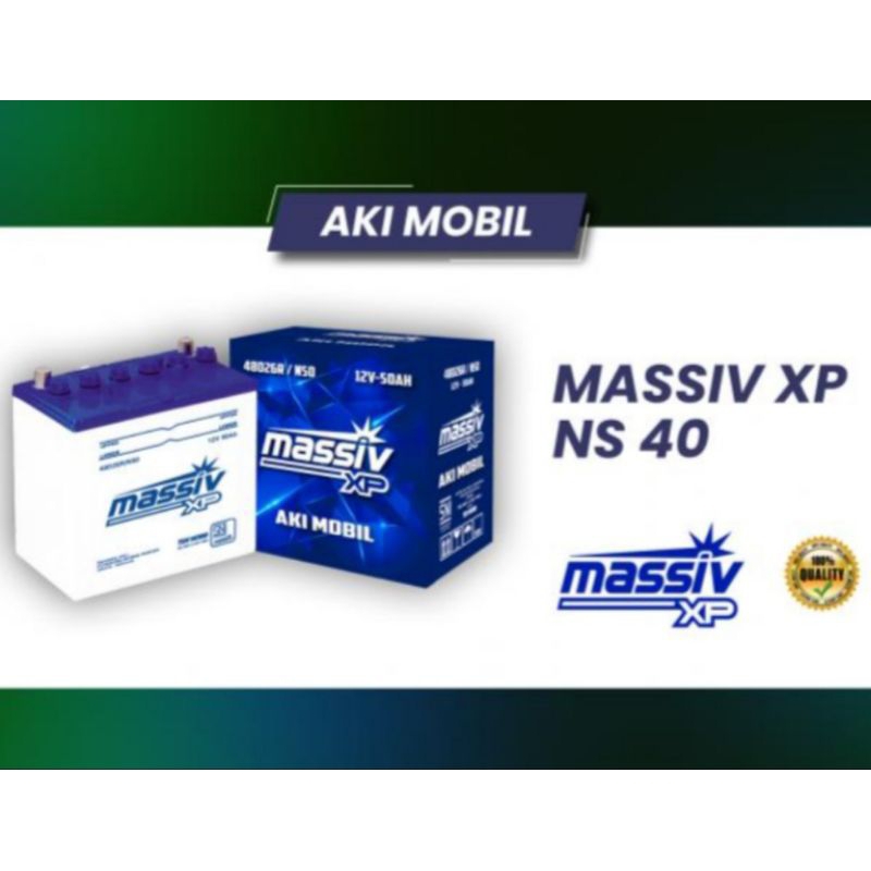 AKI MOBIL MASSIV XP NS40/36B20R 32AH 12V (AKI BASAH)