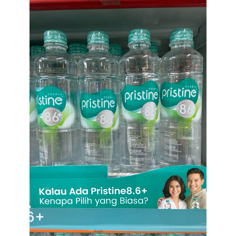 

Pristine Air Mineral PH Tinggi 600ml
