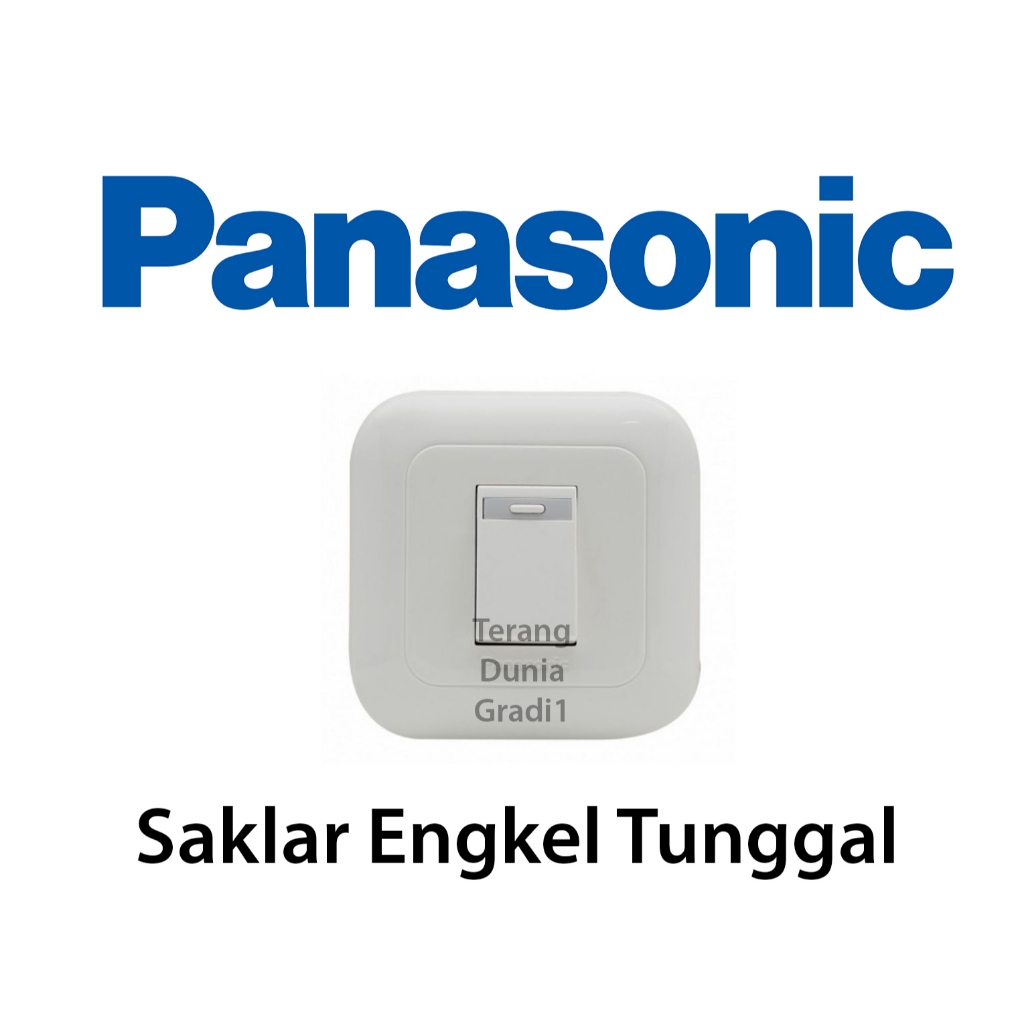 Saklar Engkel Panasonic Saklar Tunggal Panasonic Saklar Panasonic Tunggal Saklar Panasonic Engkel Wi
