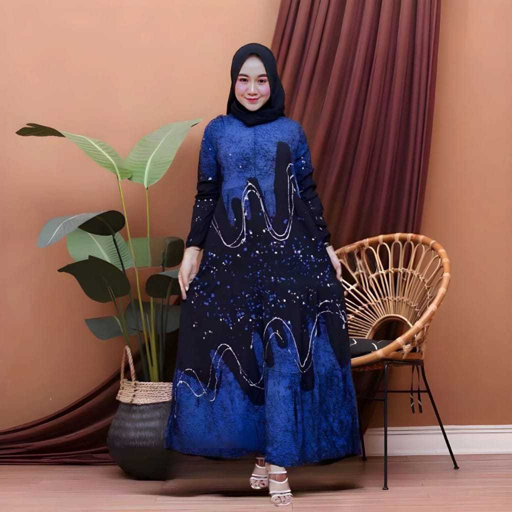 Gamis rayon twill | GAMIS MALAMAN PREMIUM