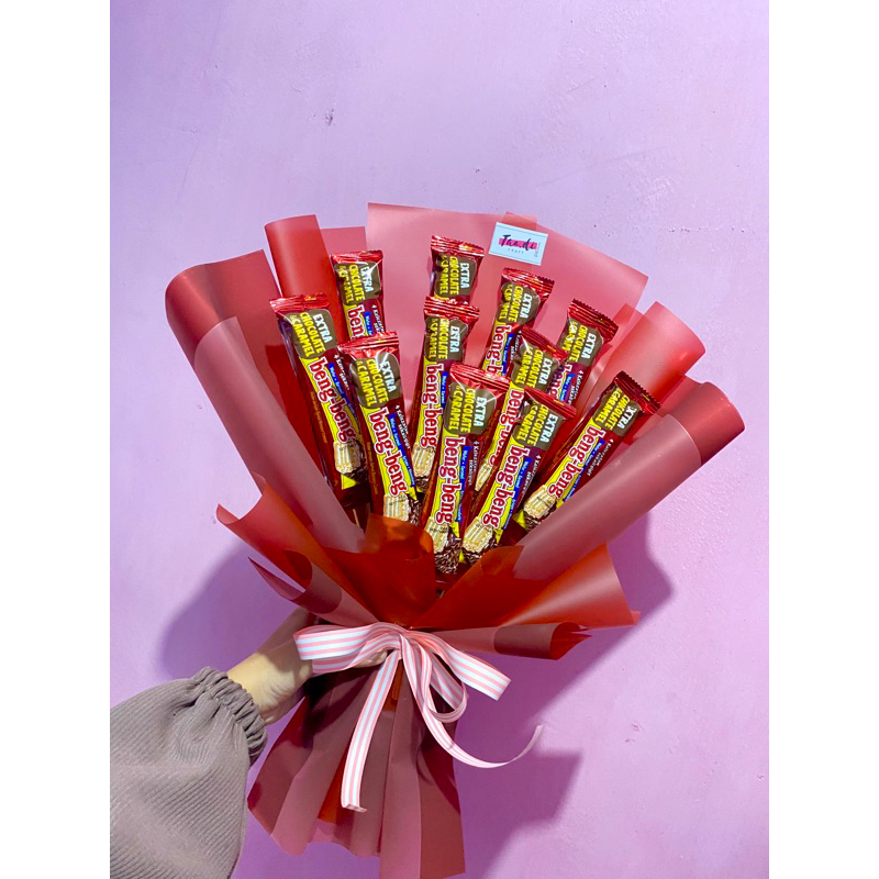 

Bouquet Beng beng snack | buket suprise simpel simple murah
