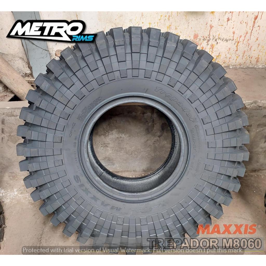 ban mobil offroad ring 17 42x14,5 merk maxxis trepador ukuran 385 85 R17 mobil hardtop hummer